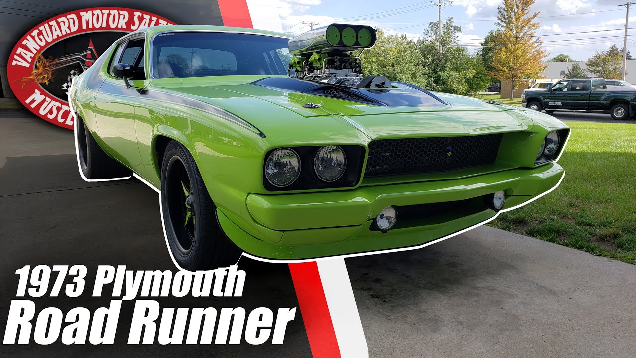 1973 Plymouth Road Runner For Sale Vanguard Motor Sales 