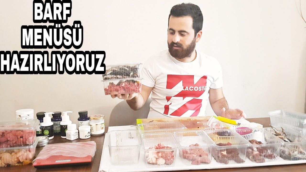 BARF MENÜSÜ HAZIRLIYORUZ!
