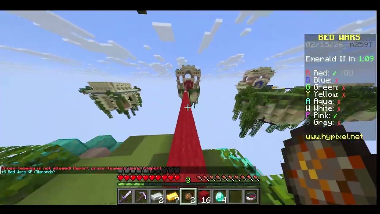 Crazy Bedwars Game! (2x speed)