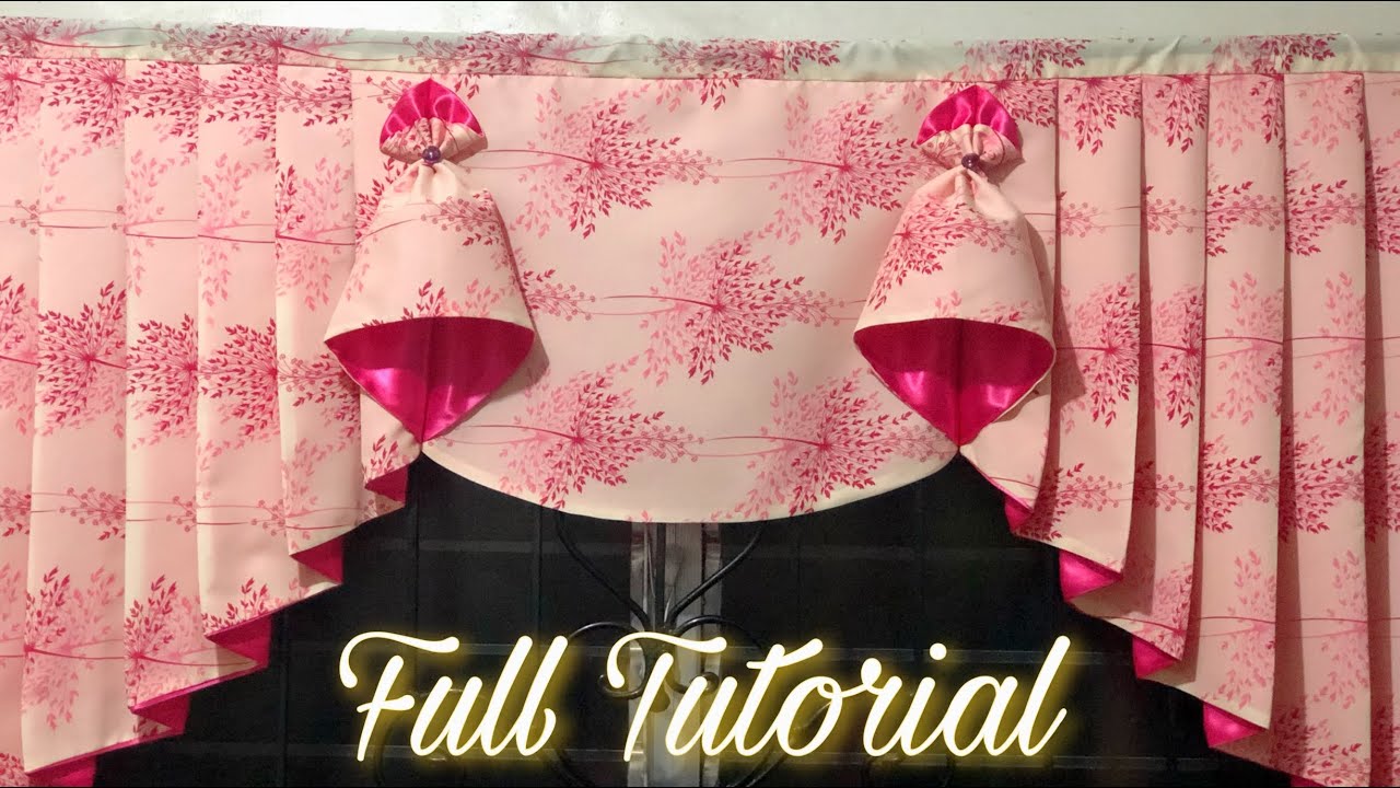 SIMPLE BELL 🔔 CURTAIN | How To Make Easy Curtain Design | Full Tutorial For Beginners | Easy!