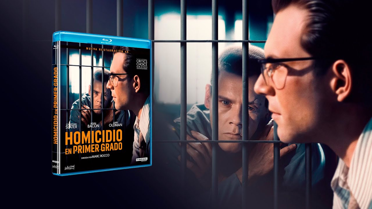 Unboxing Blu-ray: 'Homicidio en primer grado' (Murder in the first) (Divisa) [4K]