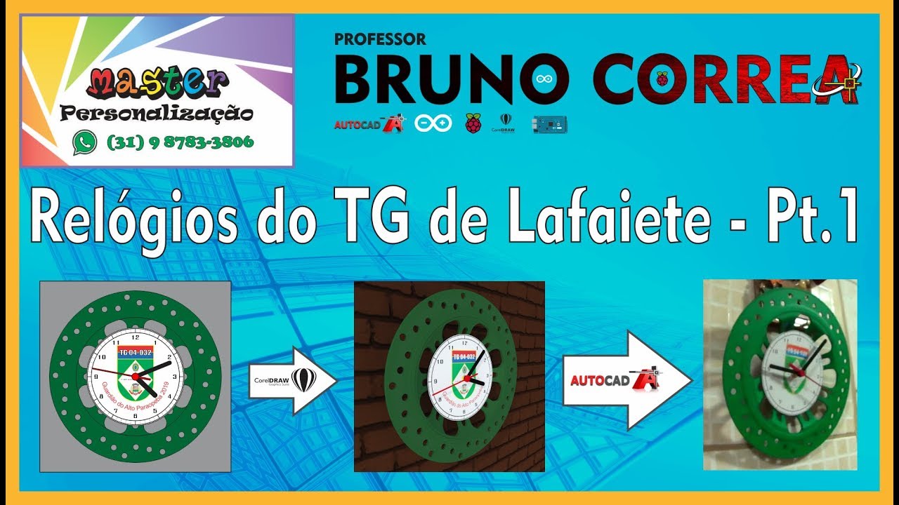 Master Relógios  - Prototipo do TG Lafaite