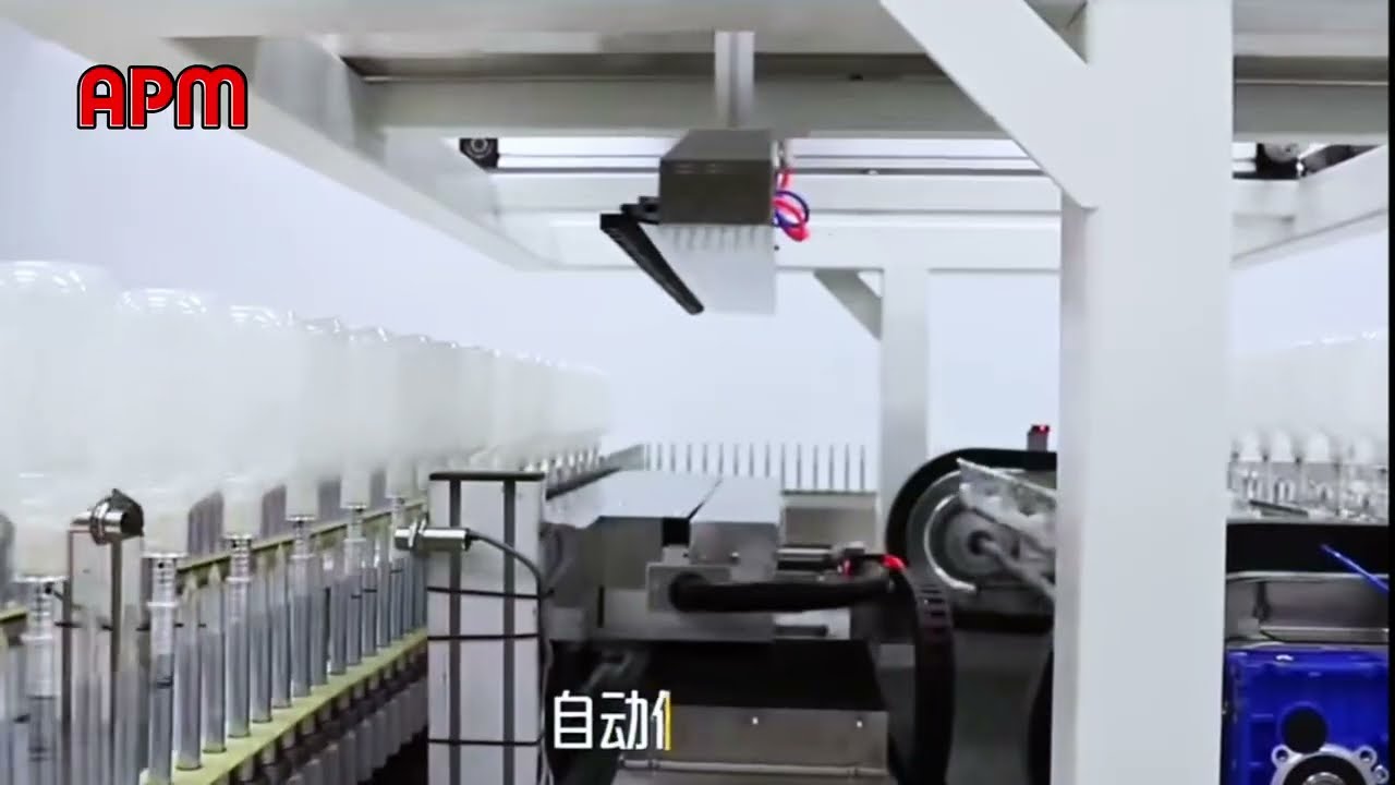 ⭐Automatic Bottle Painting Line with Electroplating & Screen Printing | Integrated Coating System