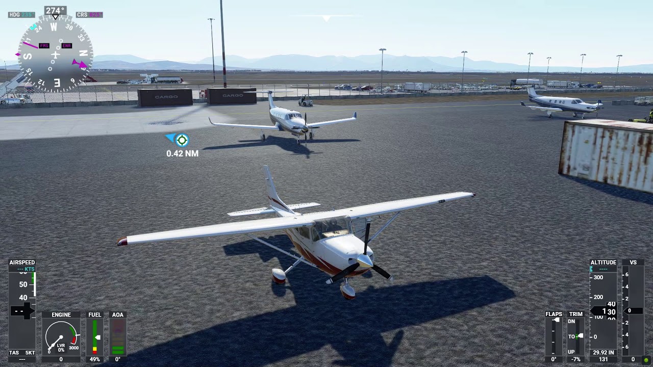 Strange things happening at Cape Town international on MSFS2000