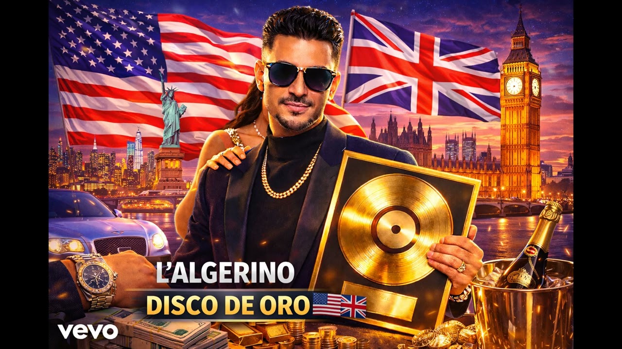 L’Algérino – Disque d’Or (Official Music)