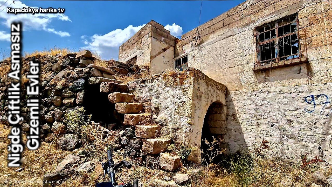 Niğde Çiftlik Asmasız Mahallesi Gizemli Evler sokak geciş