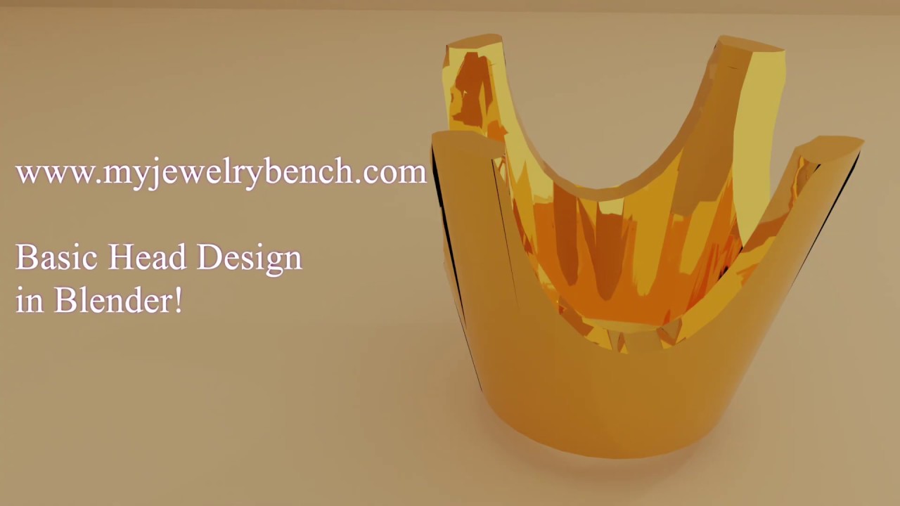 MJB - Jewelry CAD with Blender - Making a Basic Head!
