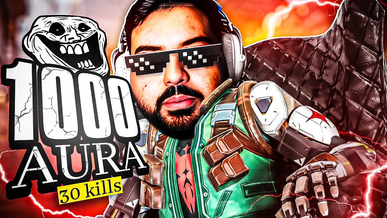 GANHEI 1000 DE AURA NESSA PARTIDA!!