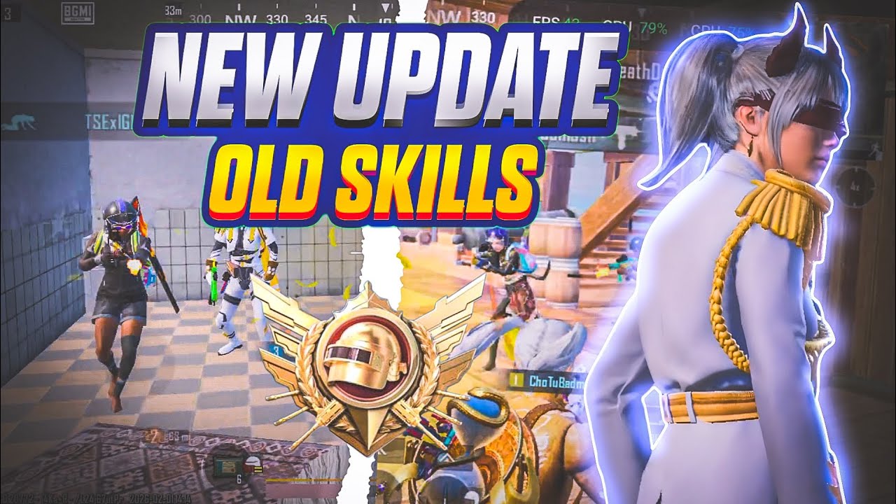 New Update But Old Skills 🥷🏻 | Only Clutch And Clutch And Clutch 🥵 | BGMI