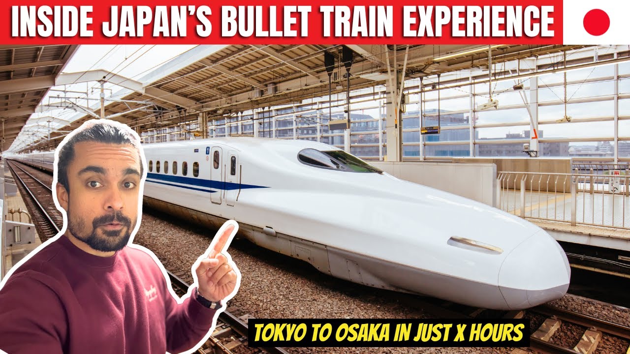 RIDING JAPAN’S FASTEST SHINKANSEN FROM TOKYO TO OSAKA| FULL TOUR 🇯🇵 🚄