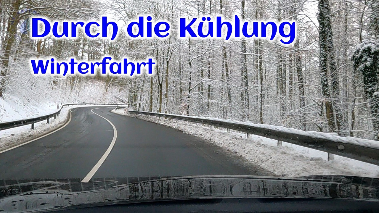 Durch die Kühlung - Winterfahrt