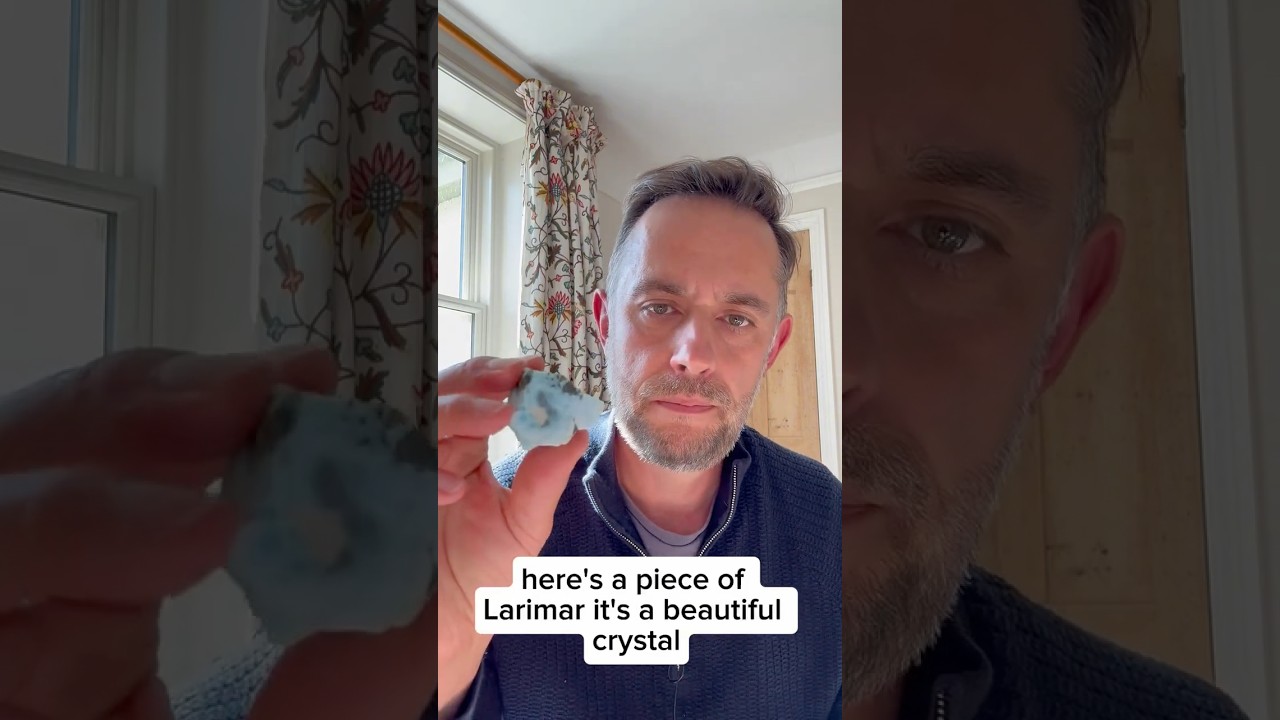 The Larimar Crystal Essence #crystals #floweressences