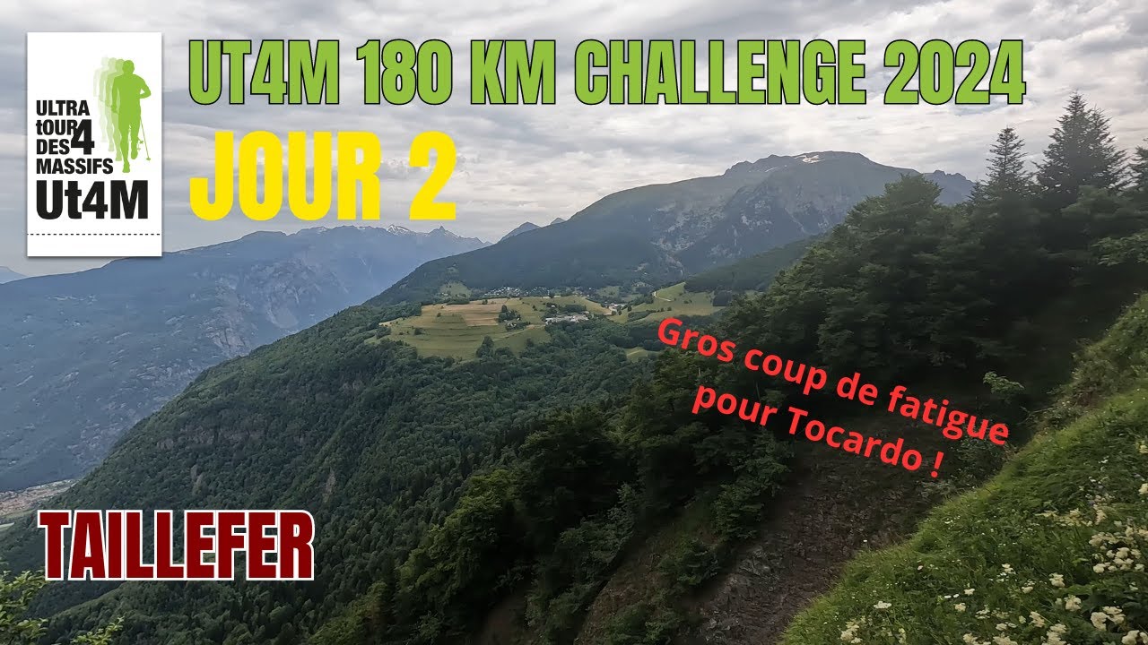 UT4M 180 km Challenge 2024, Jour 2, massif du Taillefer