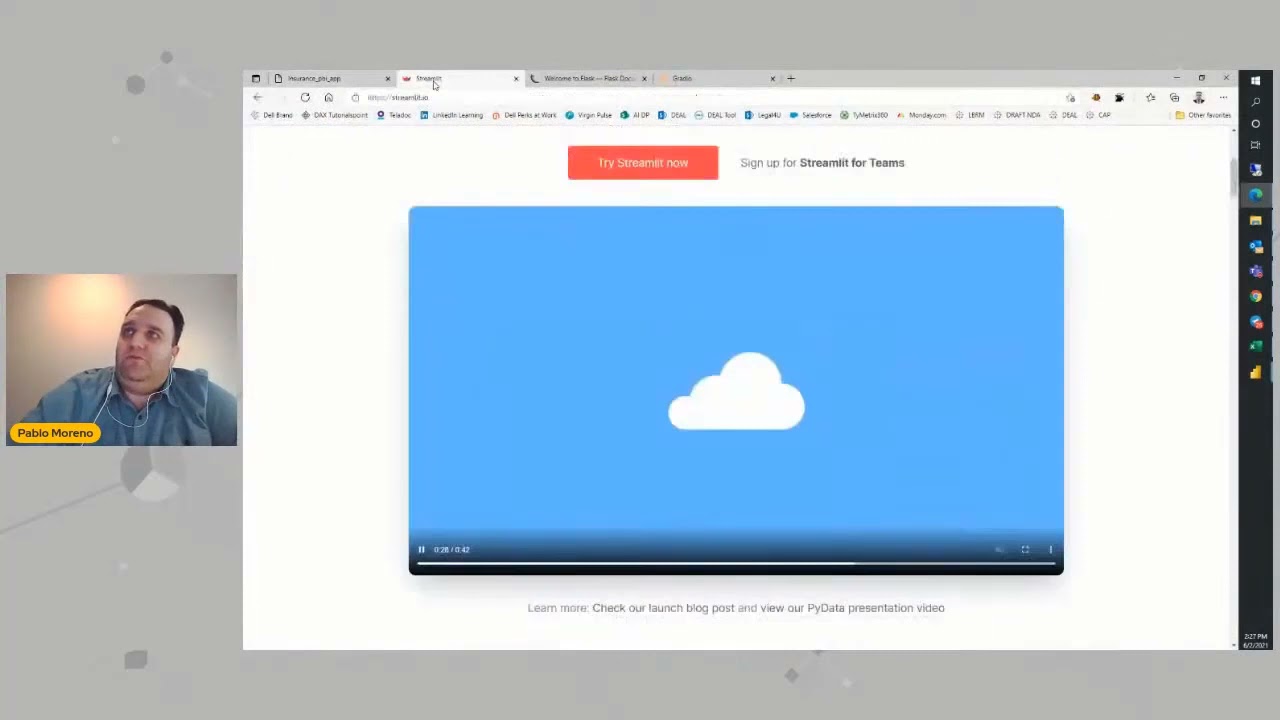 Power BI como APP de ML de R y Python  Previsión en tiempo real