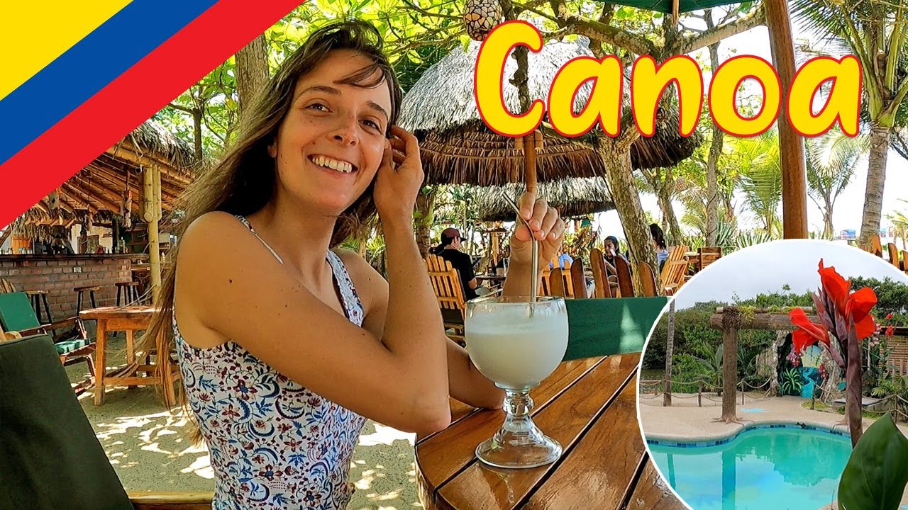 ECUADOR |  Il mare e la spiaggia di Canoa 🍹 Un hotel stupendo sull'Oceano Pacifico 🌊