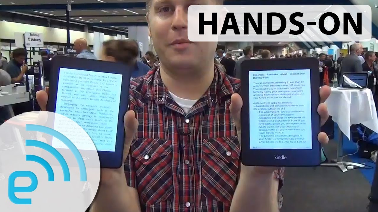 Kindle Paperwhite (Mid 2013) hands-on | Engadget at IFA 2013