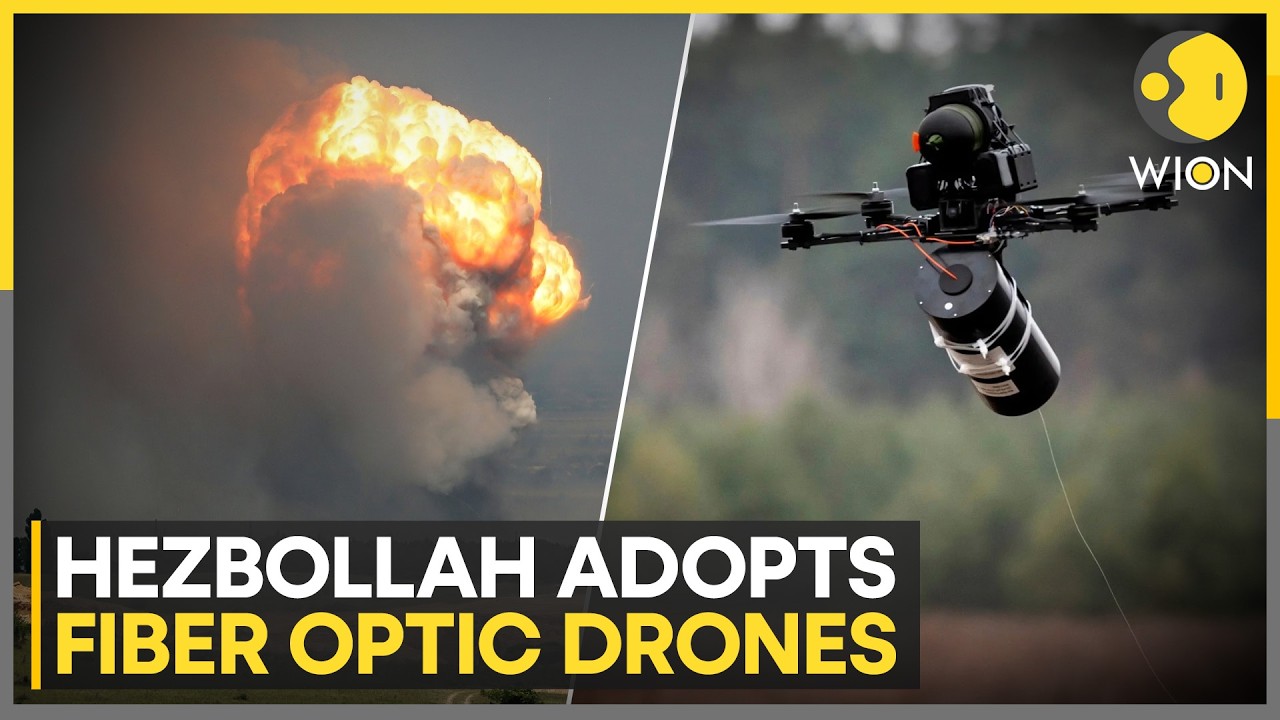 Hezbollah's New Weapon: Fiber Optic Drones Explained | WION World News