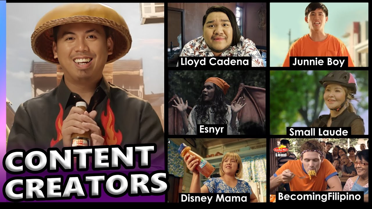 🟦 MGA PATALASTAS ng MGA SIKAT NA CONTENT CREATORS (2014-2024)