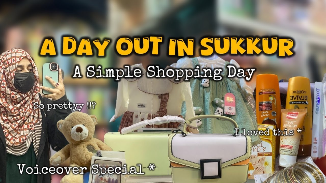 Why I Love Shopping Here | Sukkur Vlog, Aesthetic Finds, Haul