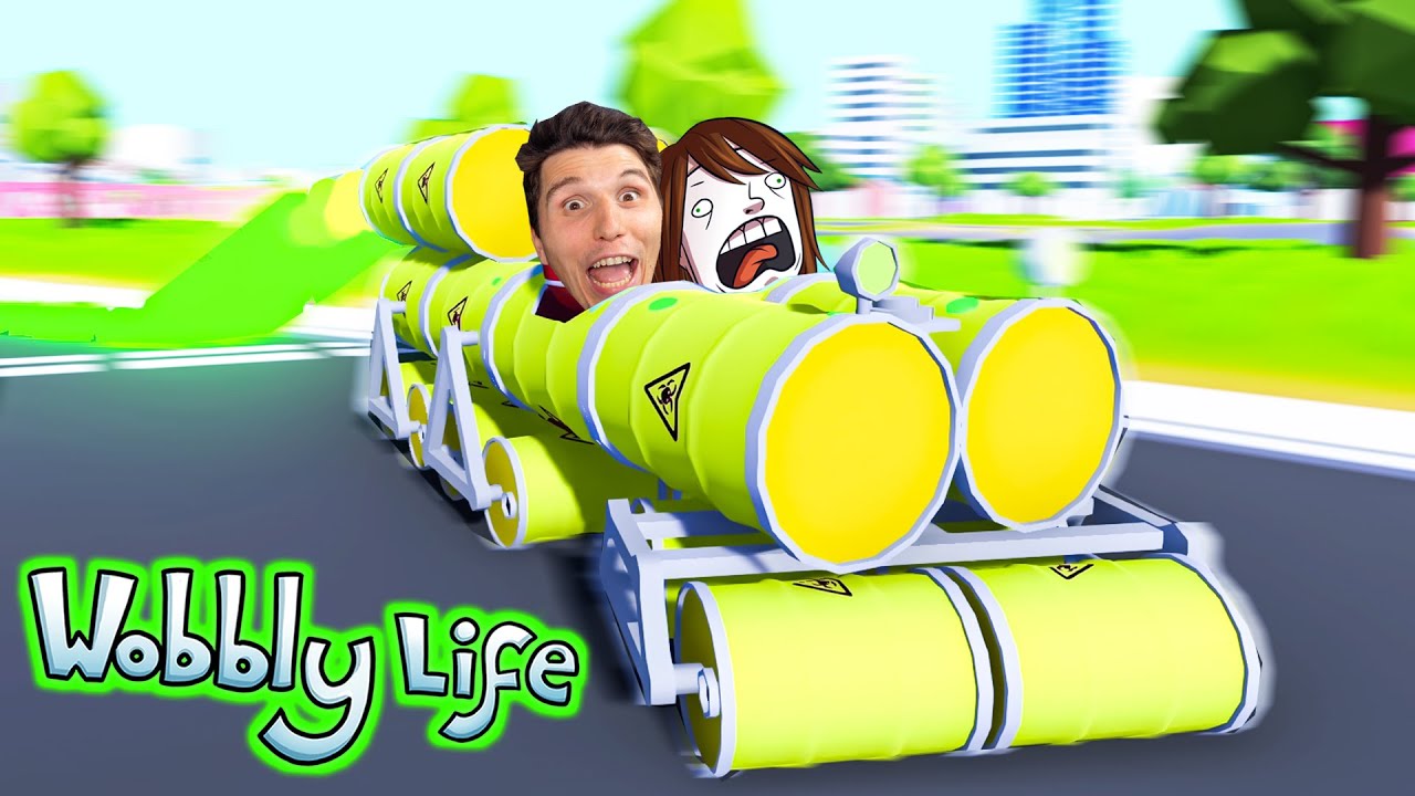 Das neue AUTO mit SCHLEIM RAKETENANTRIEB | Wobbly Life
