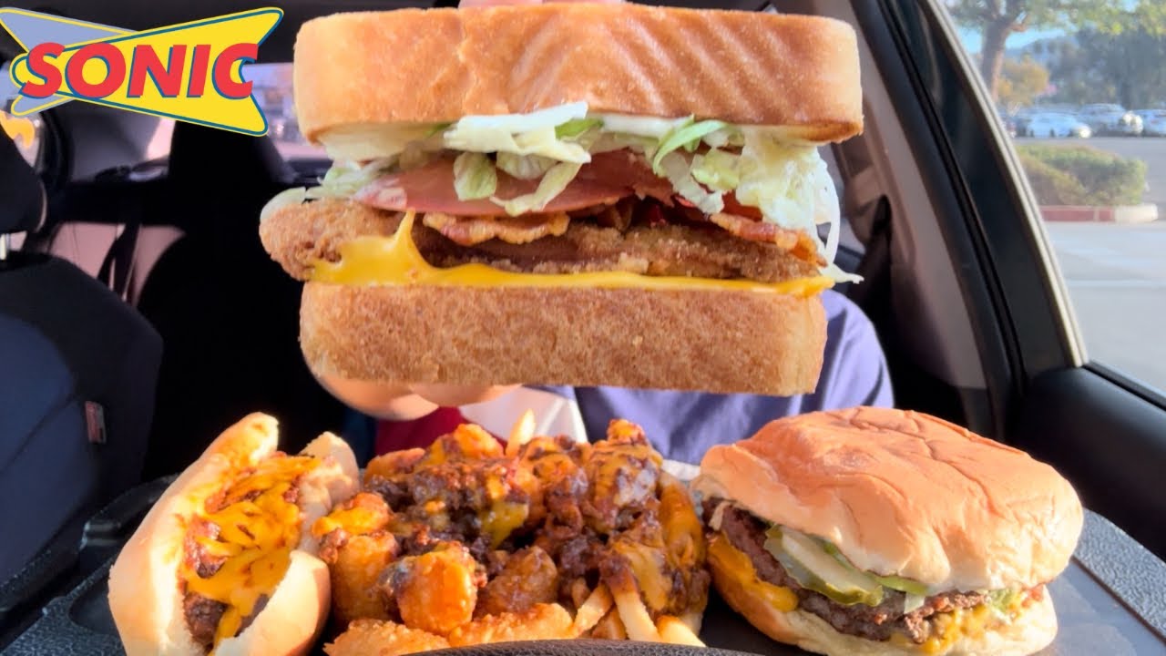 Sonic Drive-In Mukbang