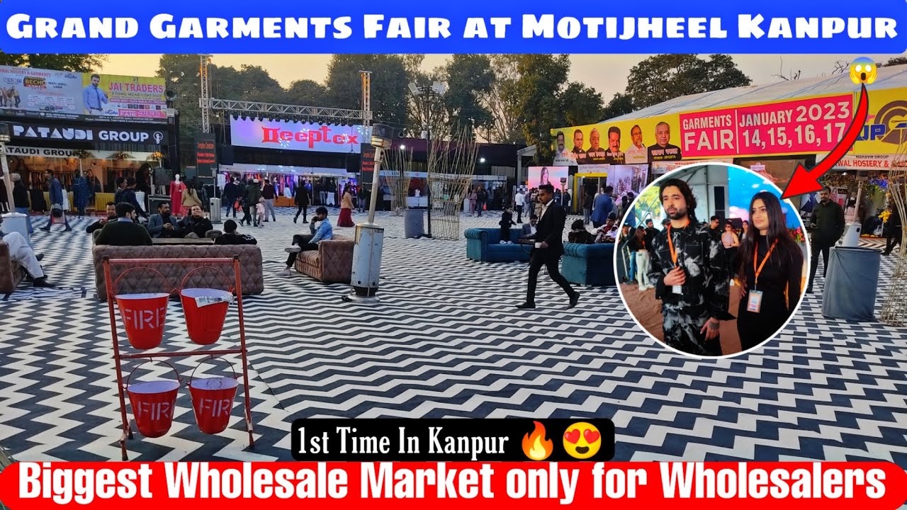 Grand Garments Fair Motijheel Kanpur | Biggest Fair Of Readymade Garments | Biggest Wholesale Market