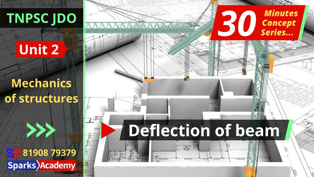 Mechanics of structures - 30 minute conceptual series I TNPSC JDO / OVERSEER 2023IAdmissions Open