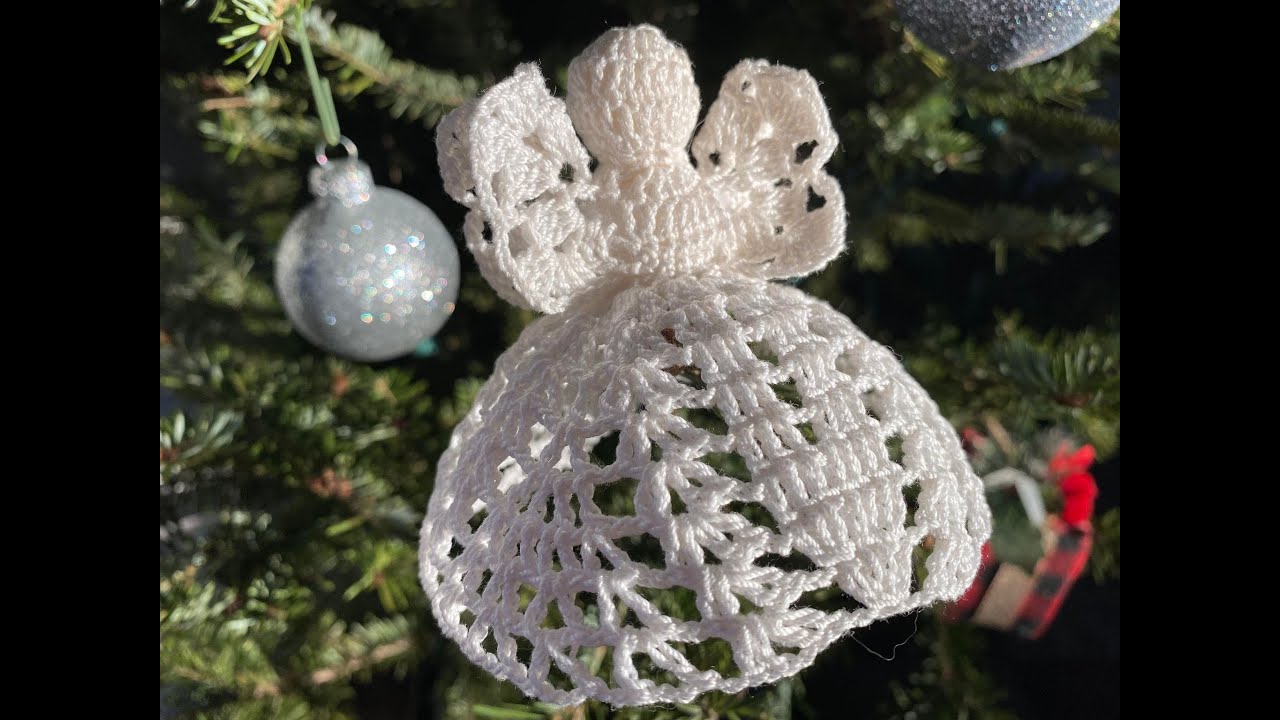 Crochet Christmas Angel Tutorial