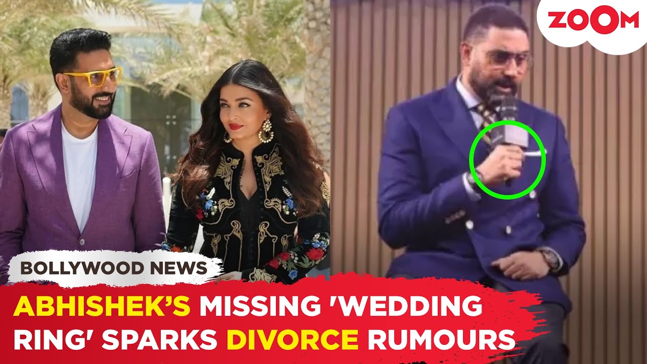 Abhishek Bachchan's MISSING 'wedding ring' sparks divorce rumours with Aishwarya Rai Bachchan again!