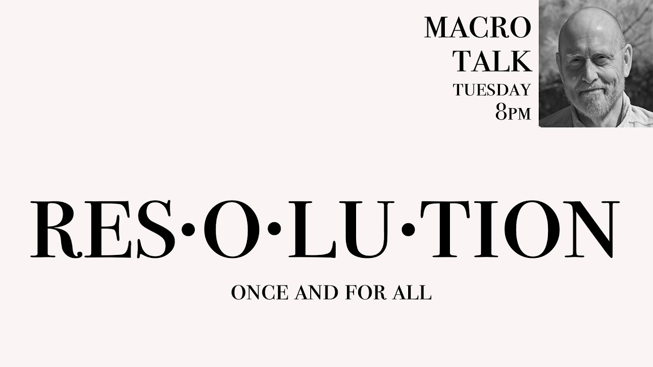 Resolution - Macro Talk #183 -  AWPhotography 3/10/26