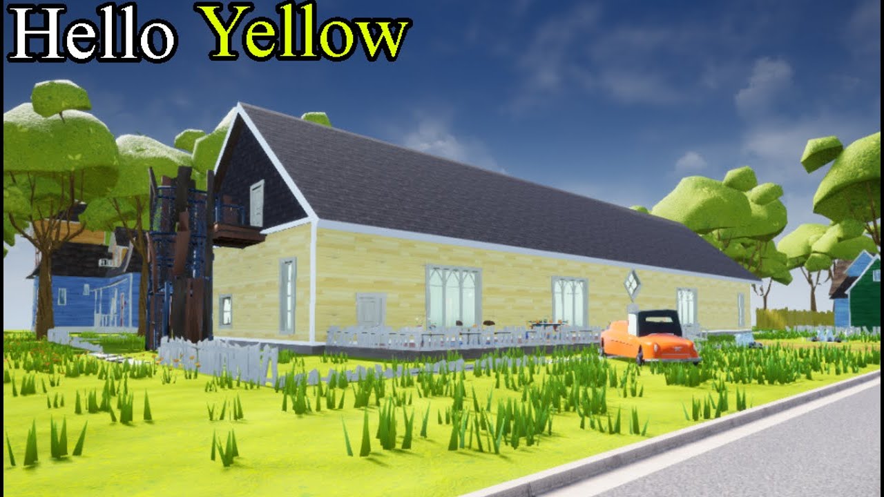 Hello Yellow (Hello Neighbor) by ExtremeBoss