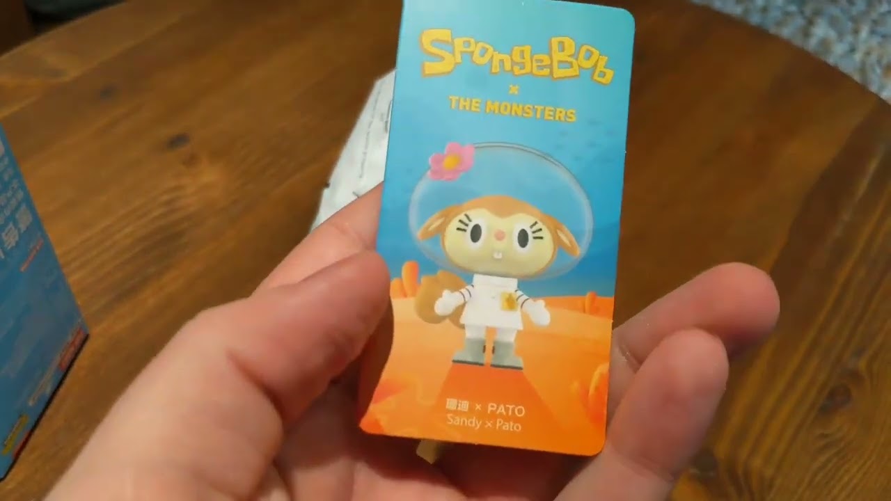 SpongeBob X The Monsters Pop Mart Vinyl Figure Opening 1