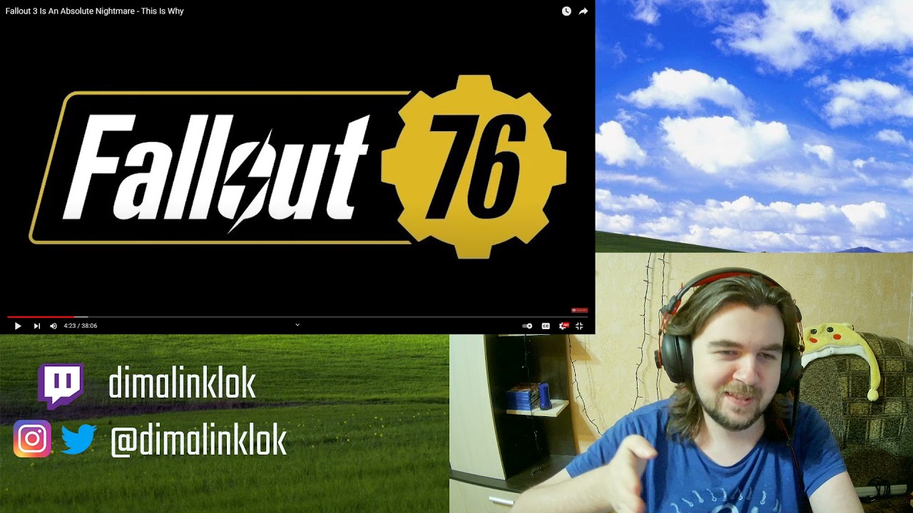 Reaction to @UpIsNotJump - Fallout 3 Is An Absolute Nightmare - This Is Why
