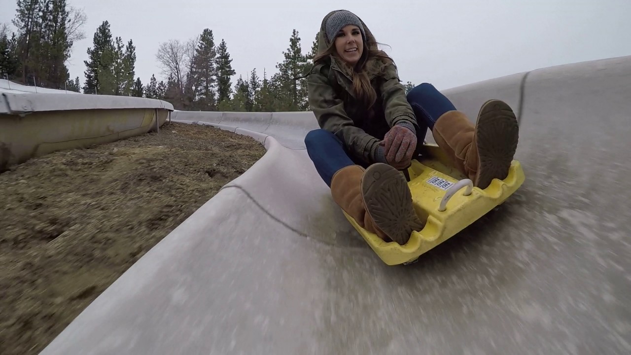 Minor Alpine Slide Crash Big Bear