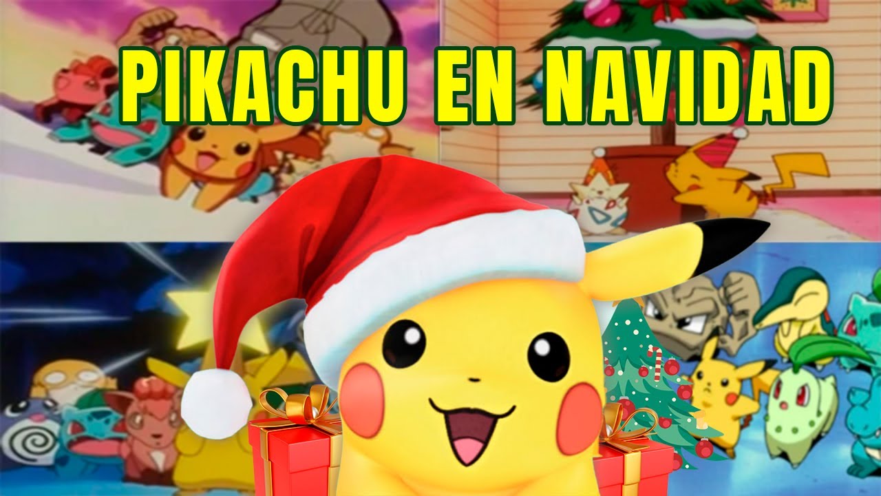 Los cortos de Navidad🎄 de Pikachu ⚡ | Especiales que marcaron tu infancia