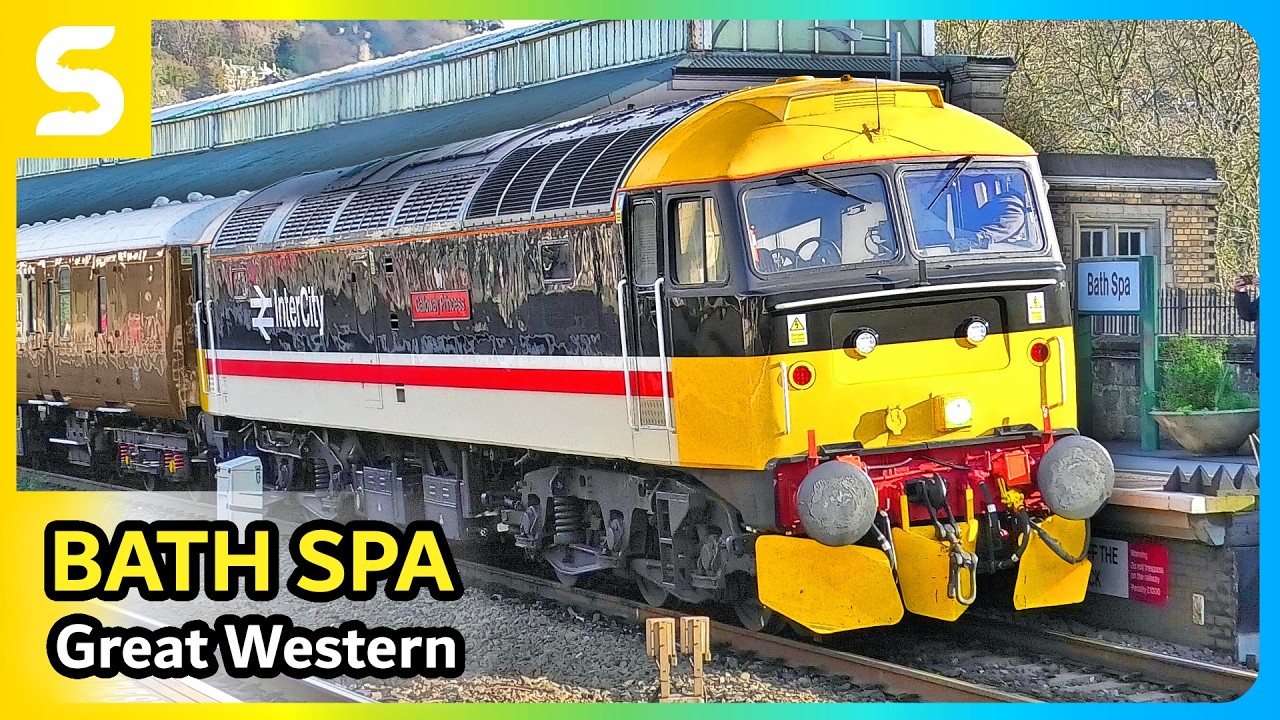 Trains at Bath Spa (GWML) 29/11/2025