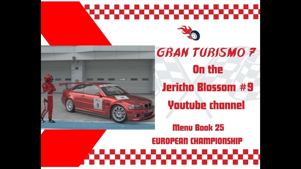 European Championship on Gran Turismo 7 Menu Book 25