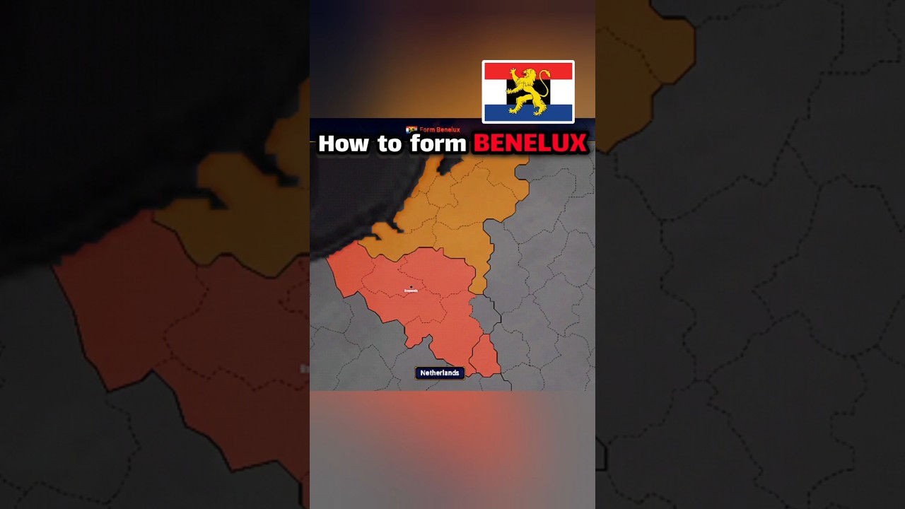 Forming Benelux in 