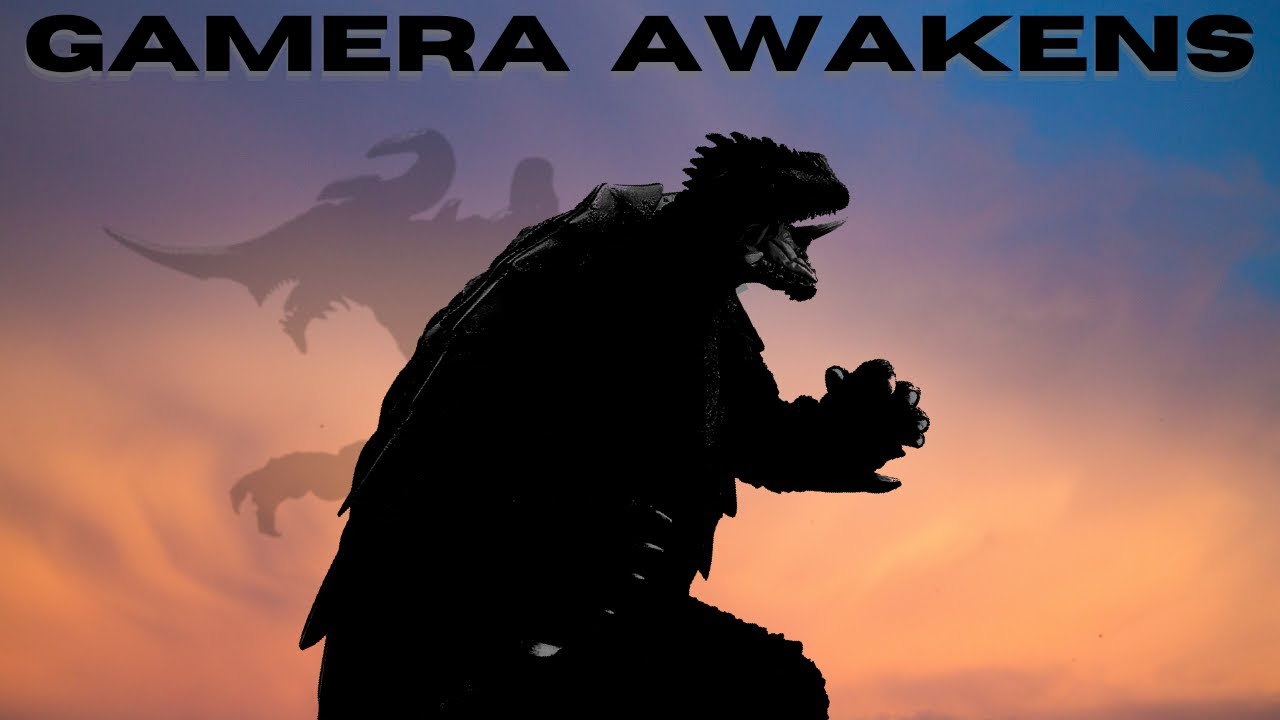 Gamera Awakens (stop motion animation)