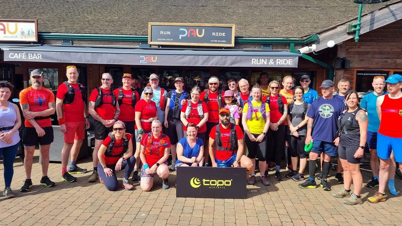 Spider Runners May 5th with PAU run and ride & Topo Athletic