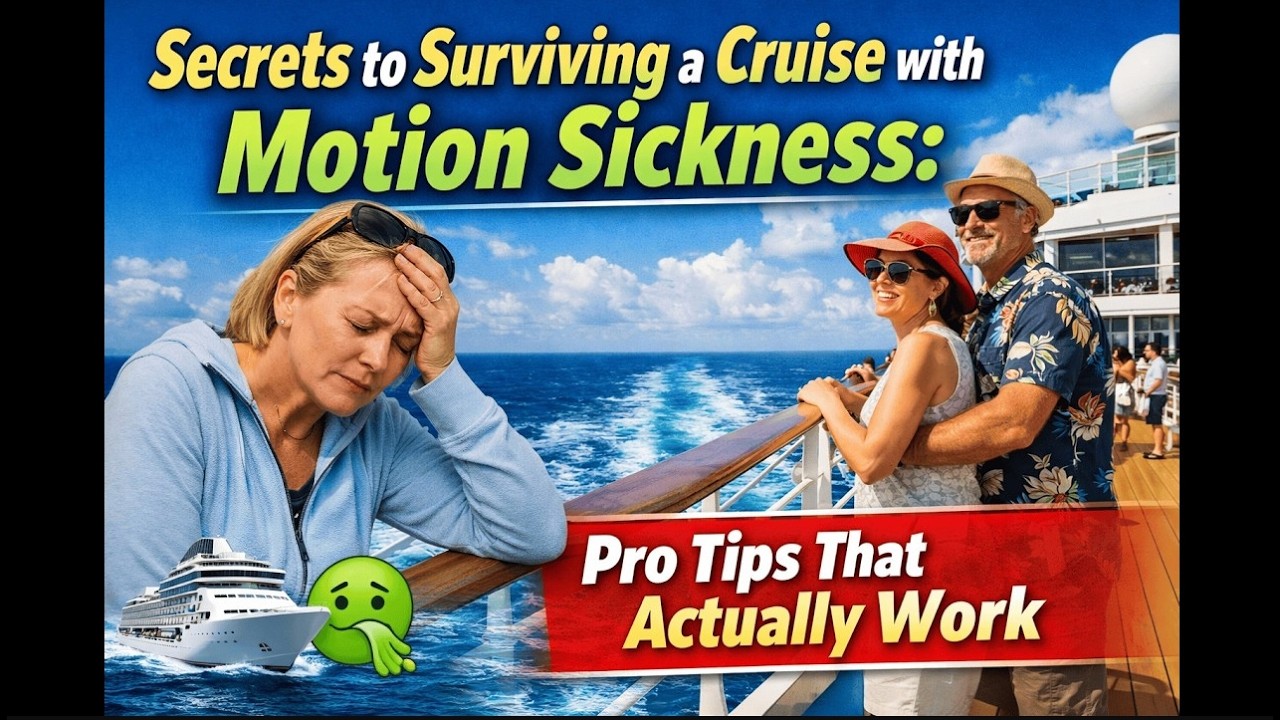 Don’t Let Motion Sickness Ruin Your Cruise! Try These Proven Fixes