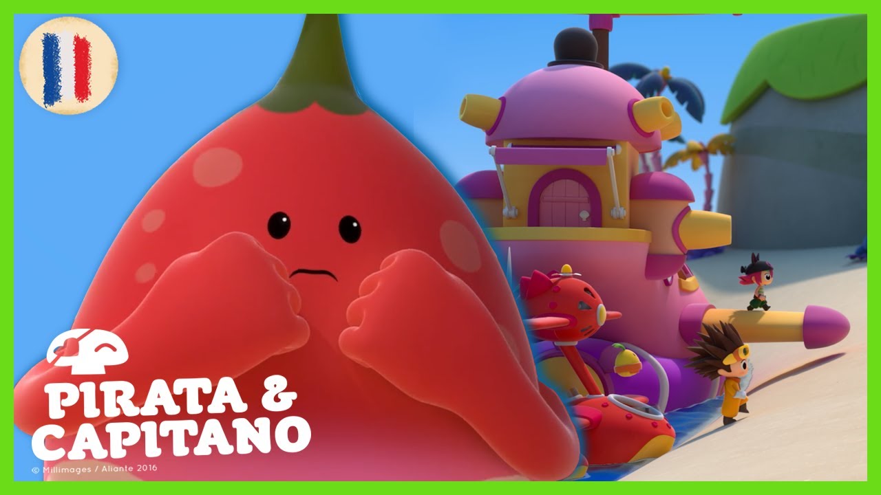 🇫🇷 Pirata et Capitano ! Compilation : Créatures du Grand Océan | 4 et + ⬇️ ⬇️ ⬇️