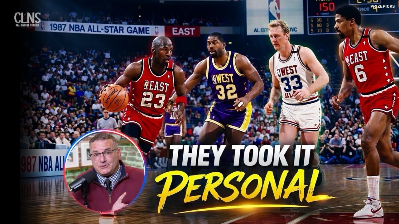Bird, Magic, Jordan & Blackman? 🤔 The Most Intense All-Star Game Ever, 1987 