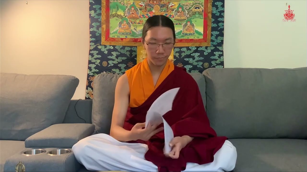 The Demonstration on the Practice of 37 Point Mandala Offering by H.E. Dungsey Asanga Vajra Rinpoche