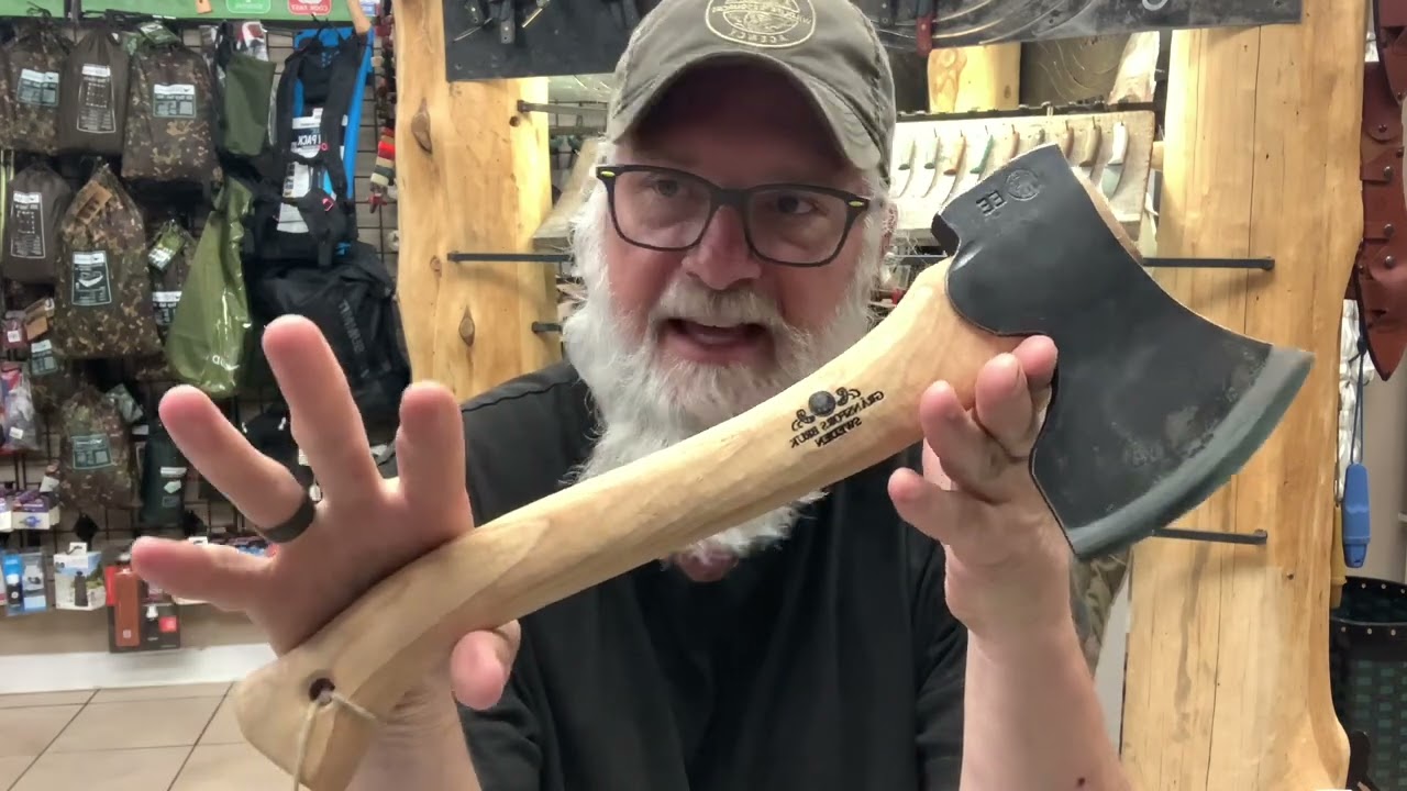 Large Swedish Carving Axe.