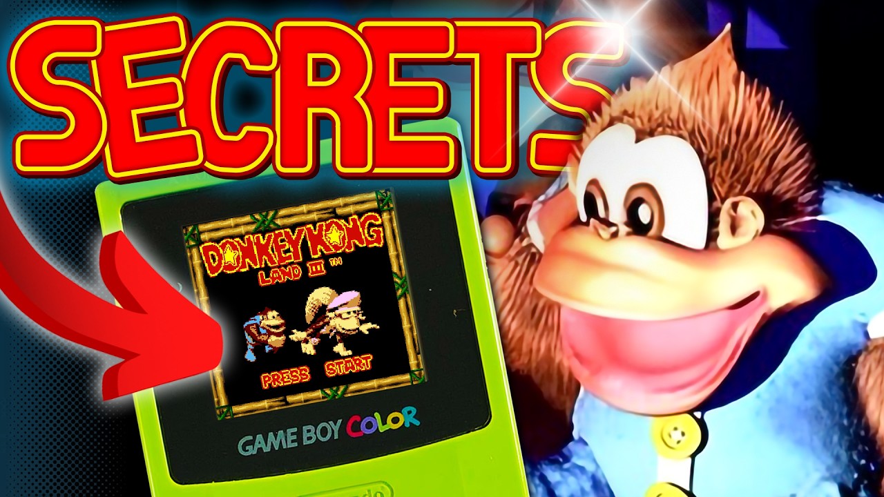 The Many Secrets of Donkey Kong Land 3 You Probably Don't Know!
