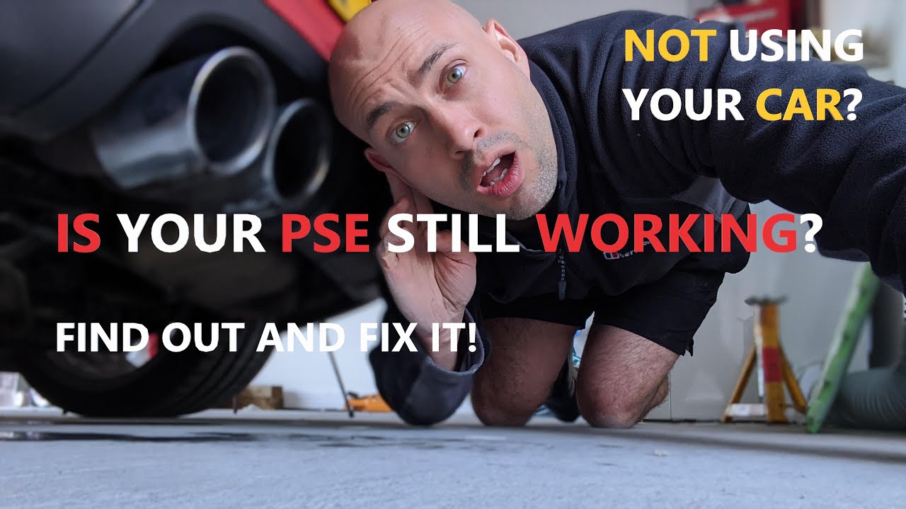 Porsche Sports Exhaust PSE is quiet or coolant light on? DIY fix 981, 991, 718, 997, 987, GT4 GT3
