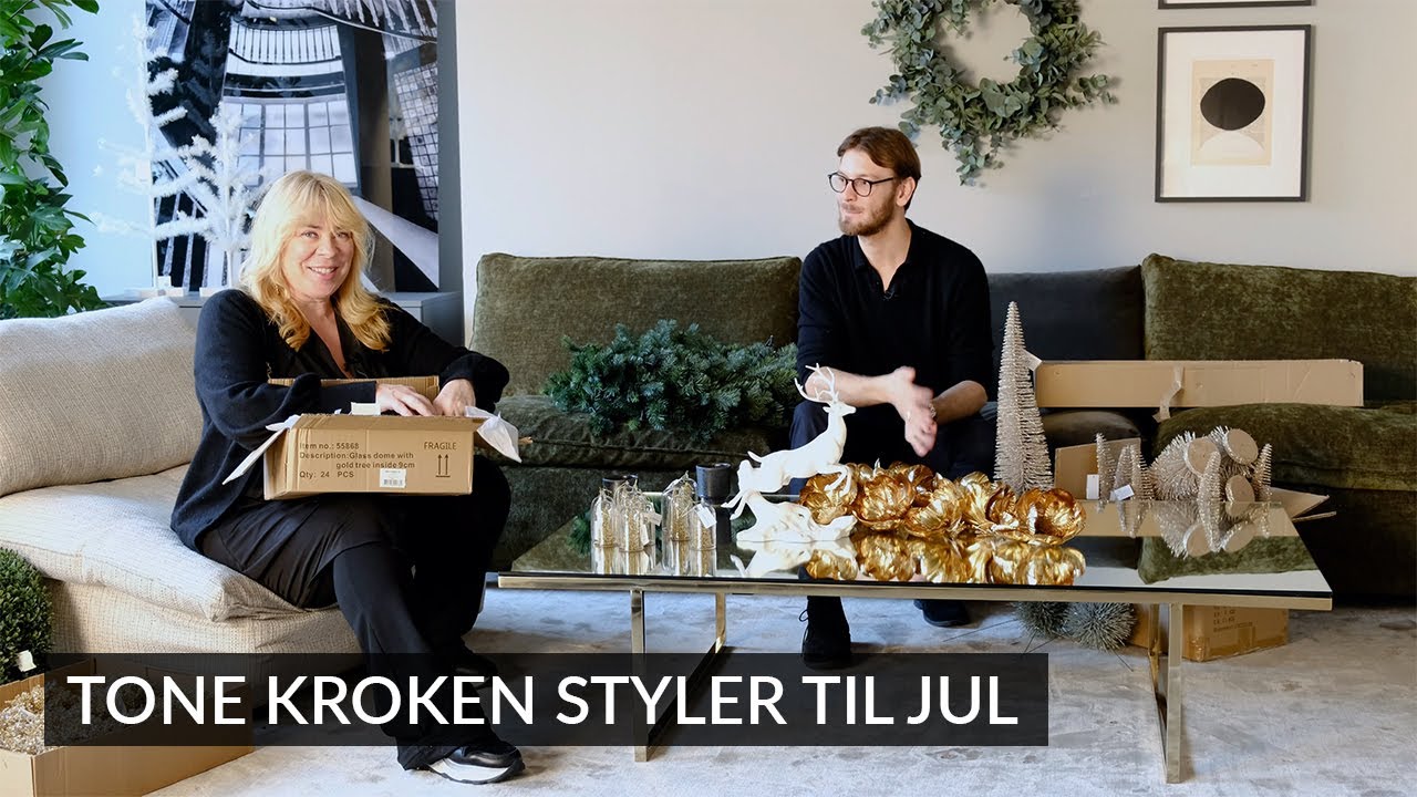 Tone Kroken styler til jul hos SixBondStreet