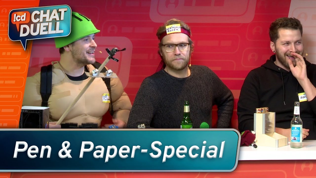 Chat Duell #49 | Pen & Paper Special: Spitze Stifte gegen Animal Squad