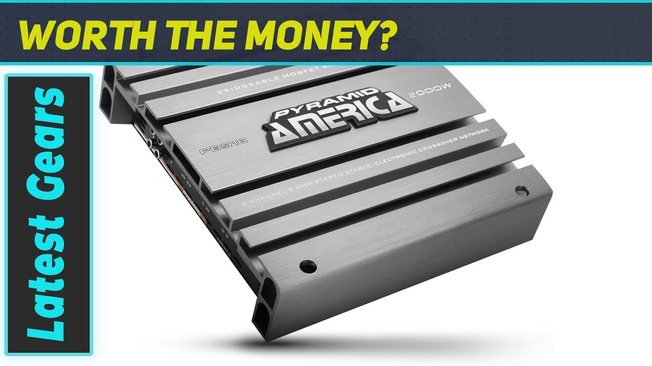 Pyramid PB918 2-Channel Car Amplifier: Unlocking High-Power Audio Performance